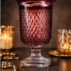 Royal Cut Crystal Goblet Vase