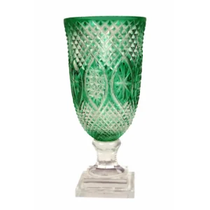 Crystal Pedestal Vase