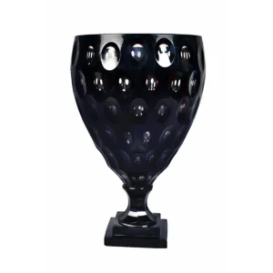 Amber Crystal Decorative Vase